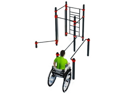 Воркаут Комплекс для инвалидов-колясочников СТ 2.16